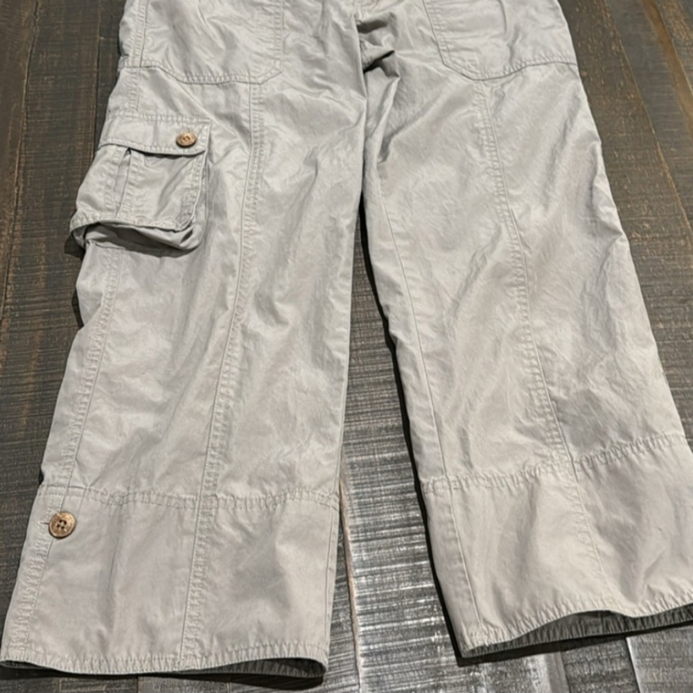 Patagonia Organic Cotton Cargo Pants 8 Light Gray - Picture 2 of 8